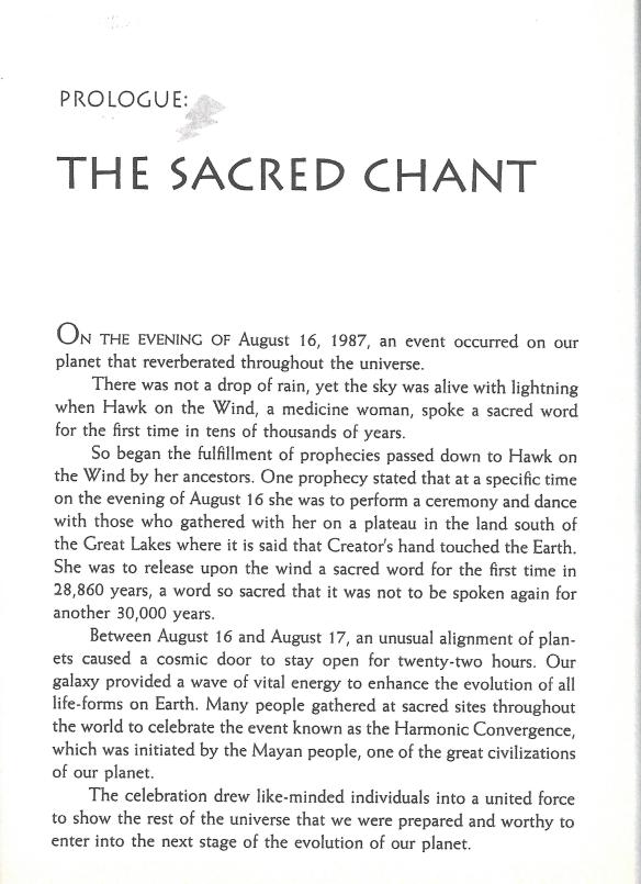 The Lighted Path Prologue The Sacred Chant Scan